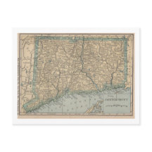 Connecticut-kaart
