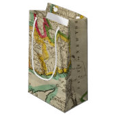 Connecticut-kaart Klein Cadeauzakje (Voorkant Gekanteld)