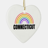 Connecticut Keramisch Ornament (Rechts)