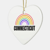 Connecticut Keramisch Ornament (Links)