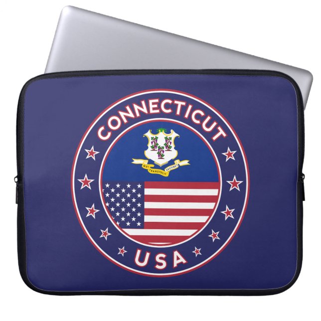Connecticut Laptop Sleeve (Voorkant)