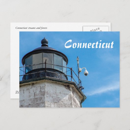 Connecticut Lighthouse Afbeelding Kaarten (Voorkant / Achterkant)