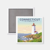  Connecticut Magneet (Voorkant / Achterkant)