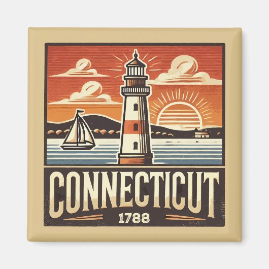 Connecticut Magneet (Voorkant)