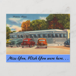 Connecticut, Makris Diner Briefkaart