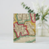 Connecticut Map Briefkaart (Staand voorkant)