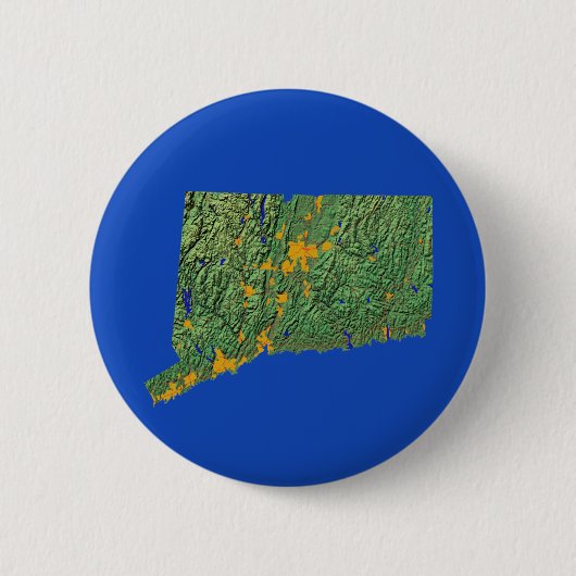 Connecticut Map Button (Voorkant)
