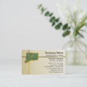 Connecticut Map Visitekaartje (Staand voorkant)