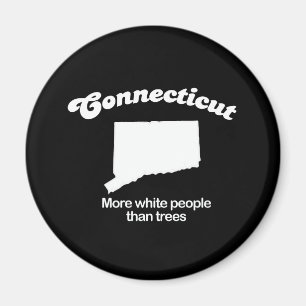 Connecticut - Meer blanken dan T-shirt Magneet