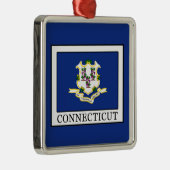 Connecticut Metalen Ornament (Rechts)