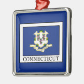 Connecticut Metalen Ornament (Links)
