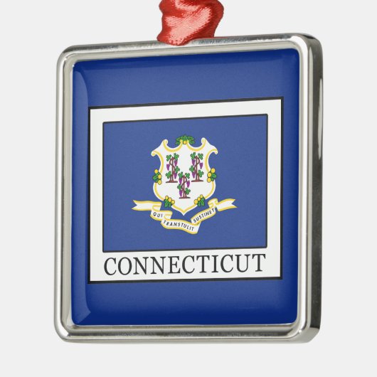 Connecticut Metalen Ornament (Links)