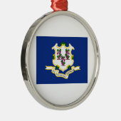 Connecticut Metalen Ornament (Rechts)