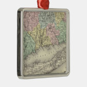 Connecticut Metalen Ornament (Rechts)