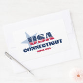 Connecticut Mijn thuisstaat Sticker (Envelop)