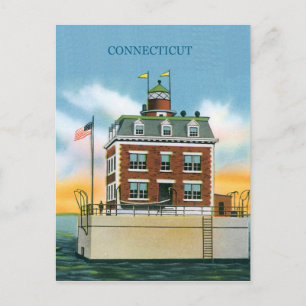Connecticut New London Ledge Light Briefkaart