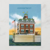 Connecticut New London Ledge Light Briefkaart (Voorkant)