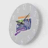 Connecticut Nickname Word Art Grote Klok (Hoek)