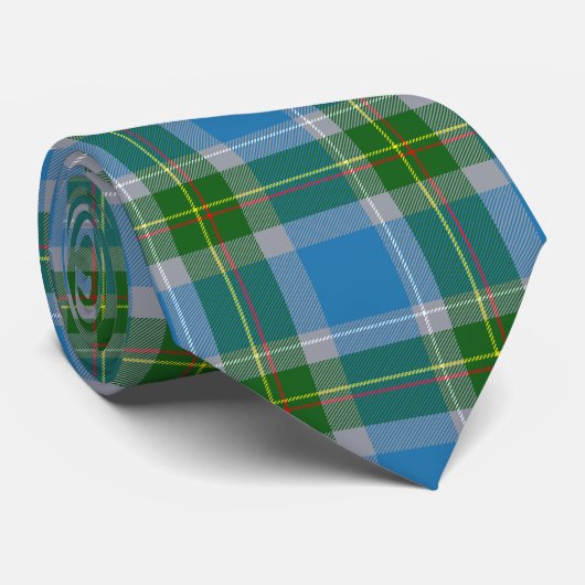 Connecticut official state tartan stropdas (Opgerold)