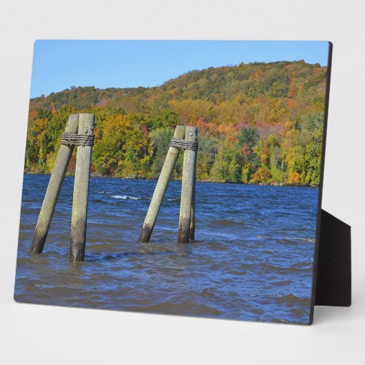 Connecticut Plaque Fotoplaat (Zijkant)