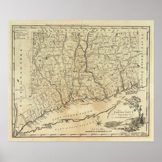 Connecticut Poster (Voorkant)