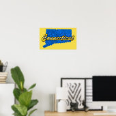 Connecticut Poster (Thuiskantoor)
