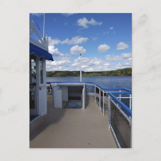 Connecticut River vanaf Riverboat Briefkaart (Voorkant)