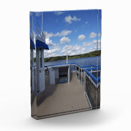 Connecticut River vanaf Riverboat Fotoblokken