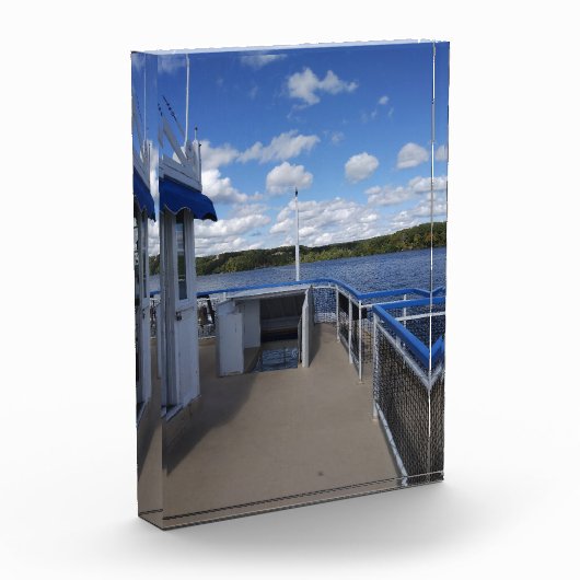 Connecticut River vanaf Riverboat Fotoblokken (Links)