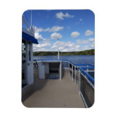 Connecticut River vanaf Riverboat Magneet (Verticaal)