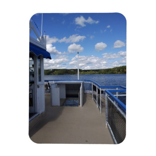 Connecticut River vanaf Riverboat Magneet (Verticaal)