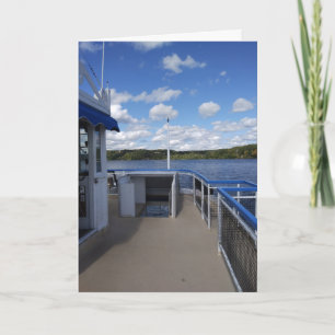 Connecticut River vanuit rivierboot Kaart