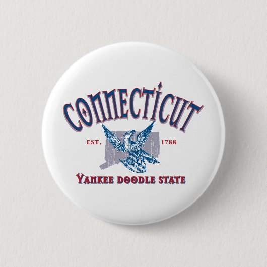 Connecticut Ronde Button 5,7 Cm (Voorkant)