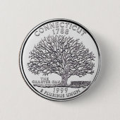 Connecticut Ronde Button 5,7 Cm (Voorkant)