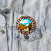 Connecticut Ronde Button 7,6 Cm (In situ)