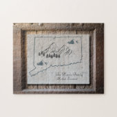 Connecticut Rustic Wood Legpuzzel (Horizontaal)