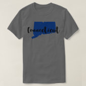 Connecticut Script T-shirt (Design voorkant)