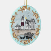 Connecticut Shells Lighthouse Ornament (Rechts)