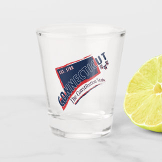 Connecticut Shot Glass Glas