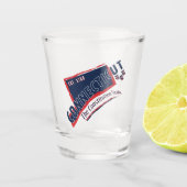 Connecticut Shot Glass Shot Glas (Voorkant)