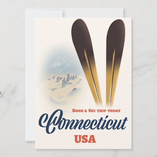 Connecticut ski (Achterkant)