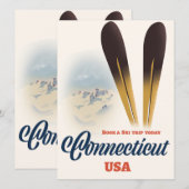 Connecticut ski (Voorkant / Achterkant)