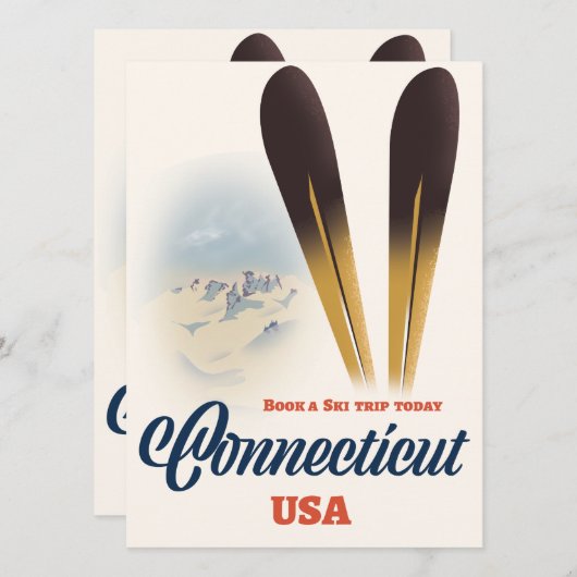 Connecticut ski (Voorkant / Achterkant)