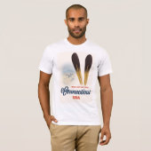 Connecticut ski t-shirt (Voorkant volledig)