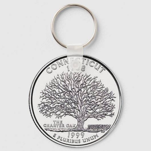 Connecticut Sleutelhanger (Voorkant)