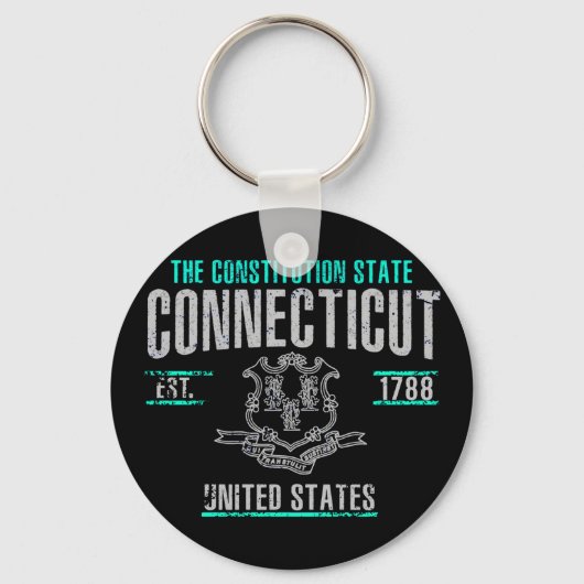 Connecticut Sleutelhanger (Voorkant)