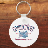 Connecticut Sleutelhanger (Voorkant)
