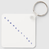 Connecticut Sleutelhanger (Achterkant)