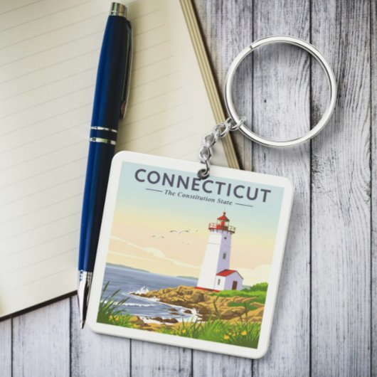  Connecticut Sleutelhanger