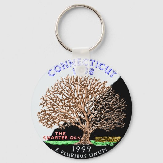 Connecticut Sleutelhanger (Voorkant)